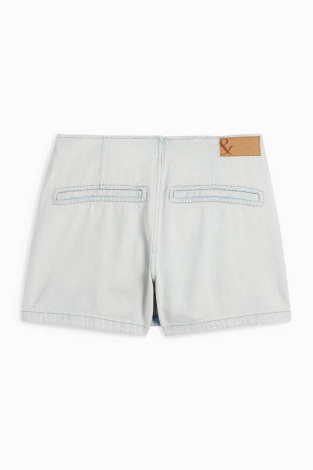 Women - Denim skort - denim-light blue
