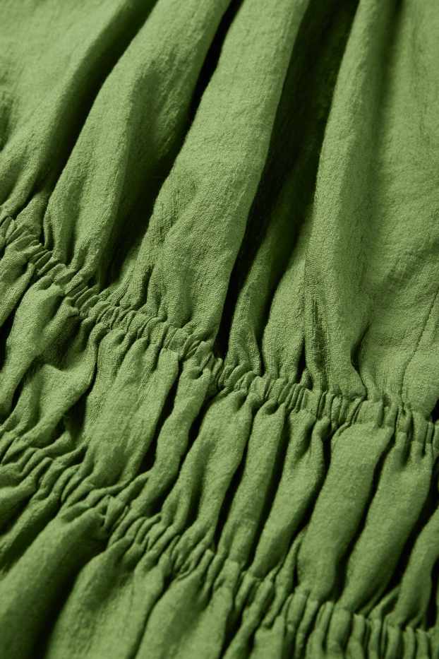 Dona - Brusa sense mànigues - verd