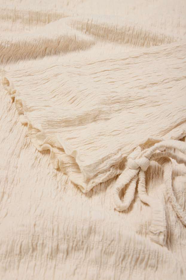 Dámské - Šaty - s odhalenými zády - světle béžová