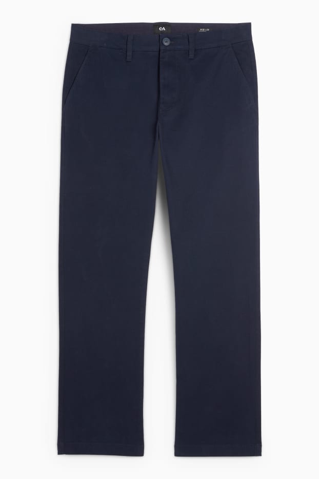 Herren - Chino - Regular Fit - dunkelblau