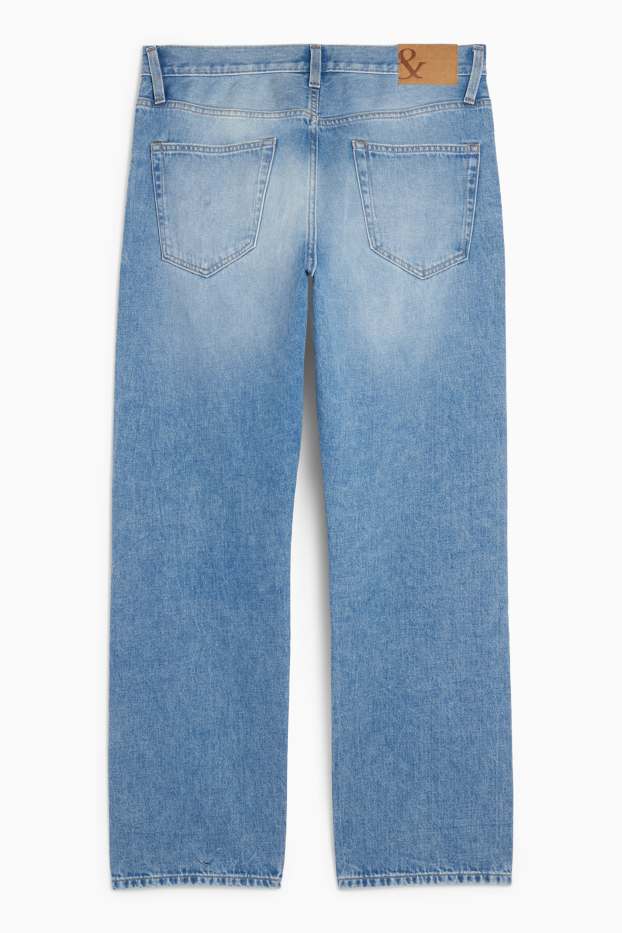 Pánské - Relaxed jeans - džíny - modré