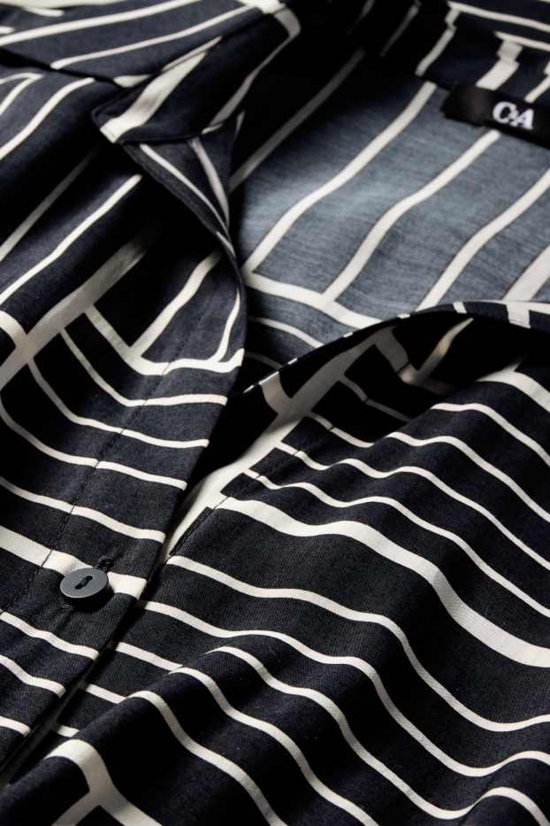 Mujer - Mono - estampado - negro / blanco