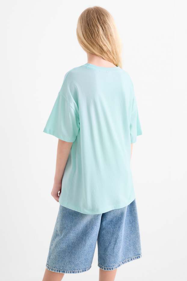 Enfants filles - Lilo & Stitch - T-shirt - turquoise