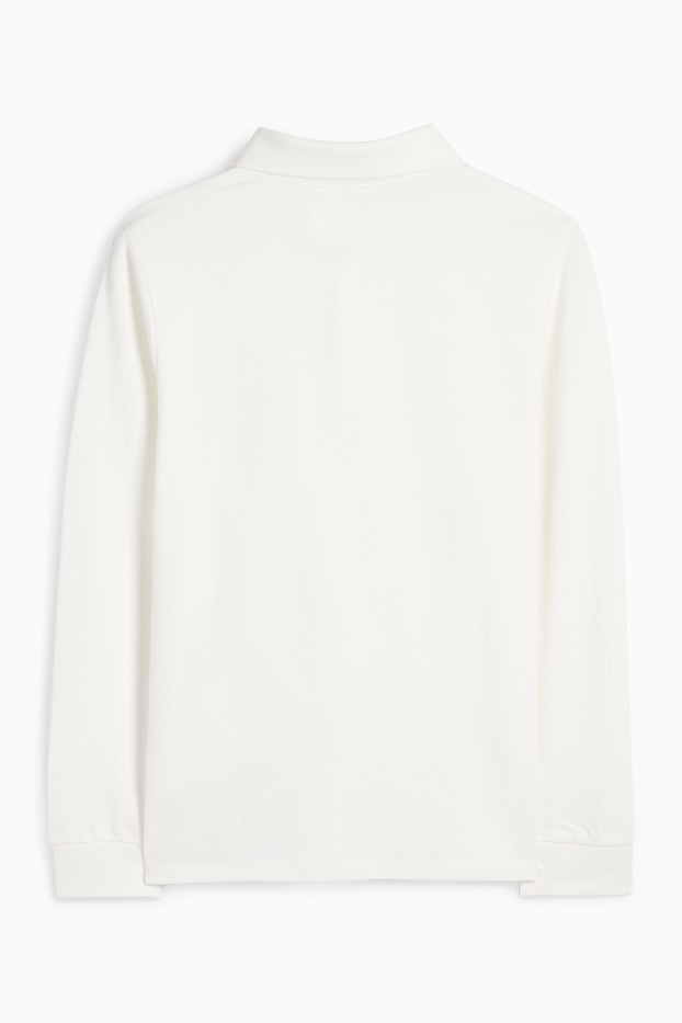 Children Boys - Polo shirt - white