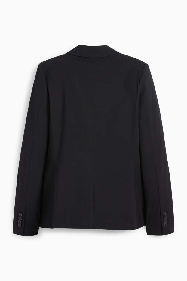 Women - Business blazer - regular fit - black