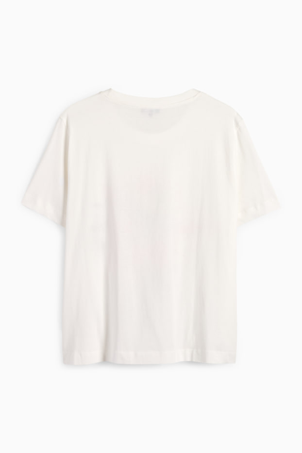 Dona - Samarreta de màniga curta - regular fit - blanc