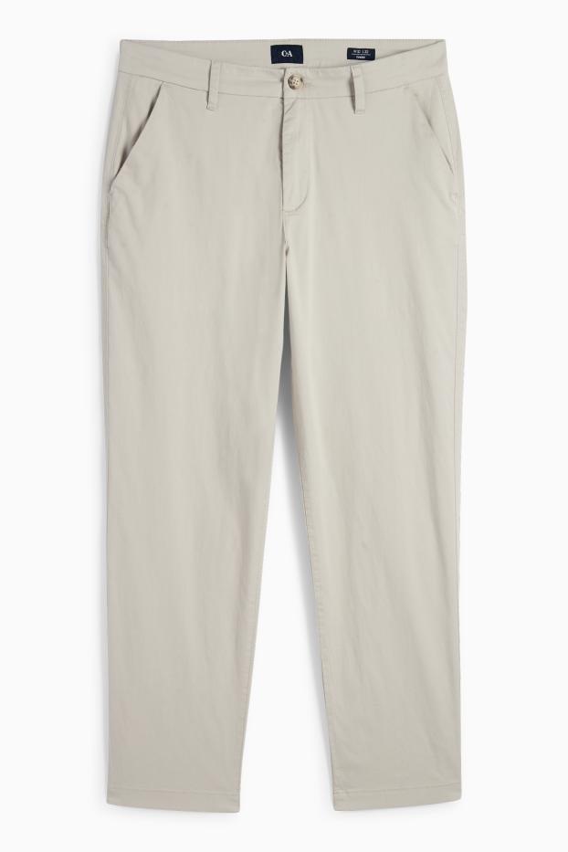 Herren - Chino - Tapered Fit - hellbeige