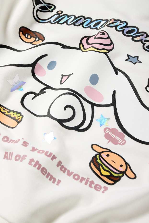Kinderen: meisjes - Cinnamoroll - hoodie - wit