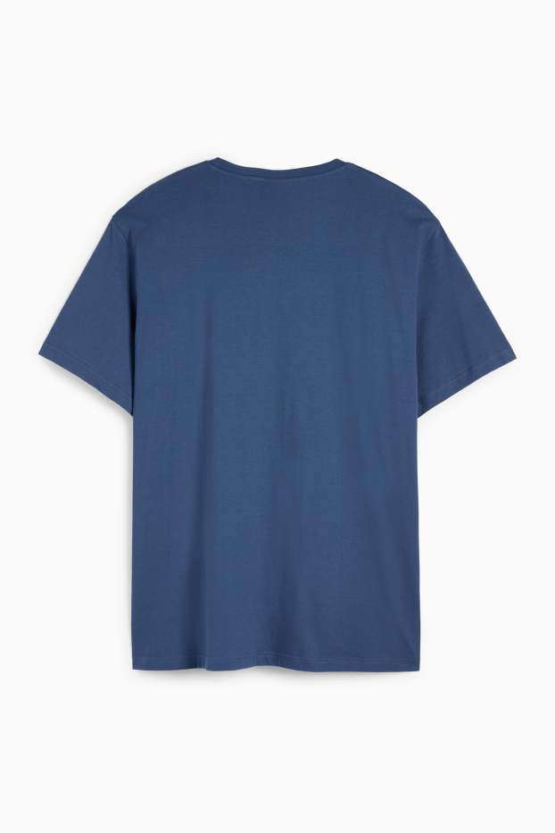Herren - T-Shirt - Regular Fit - dunkelblau