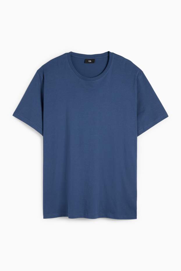 Herren - T-Shirt - Regular Fit - dunkelblau