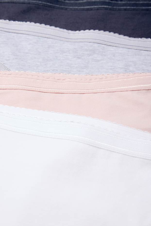 Women - Multipack of 4 - knickers - rose