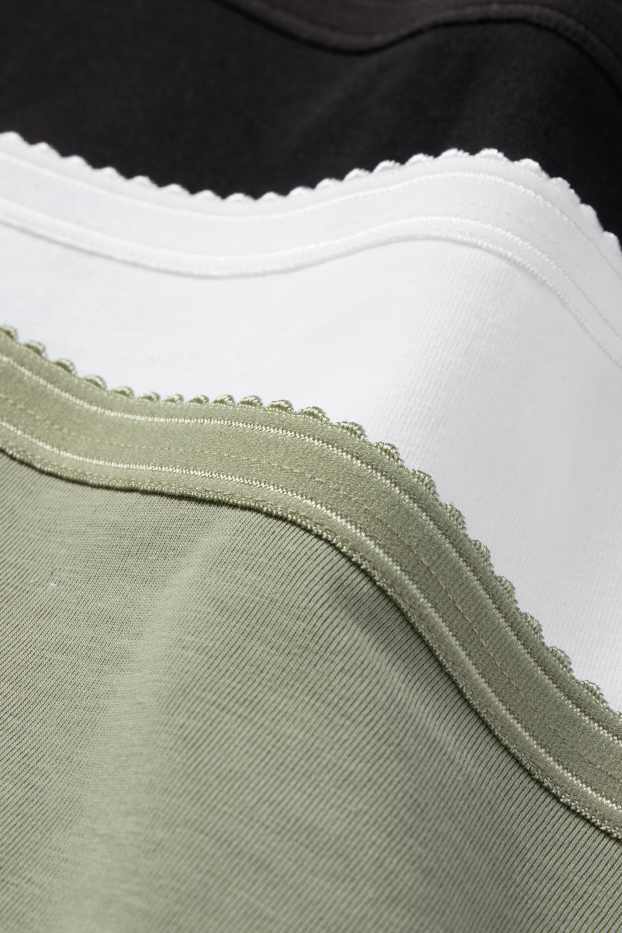 Damen - Multipack 3er - Slip - weiß