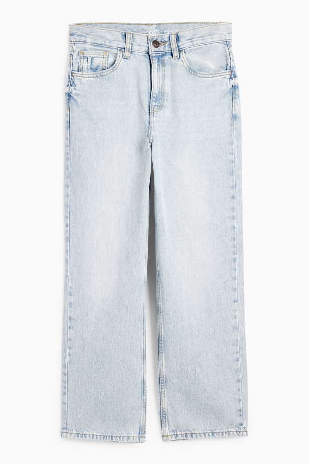 Children Boys - Loose fit jeans - denim-light blue