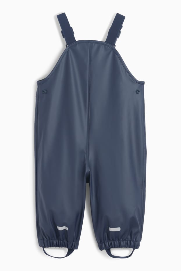 Baby Mädchen - Baby-Regenhose - wasserdicht - dunkelblau