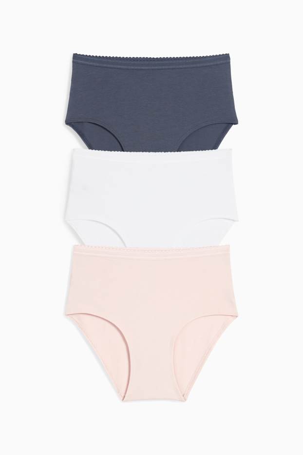 Donna - Confezione da 3 - slip - rosa