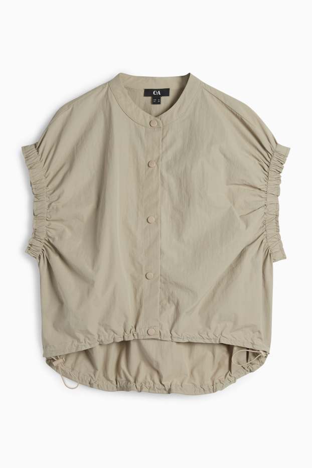 Women - Blouse - beige