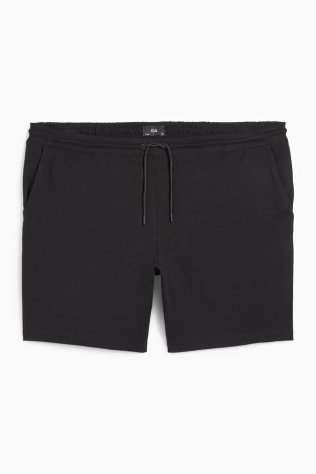 Herren - Sweatshorts - schwarz