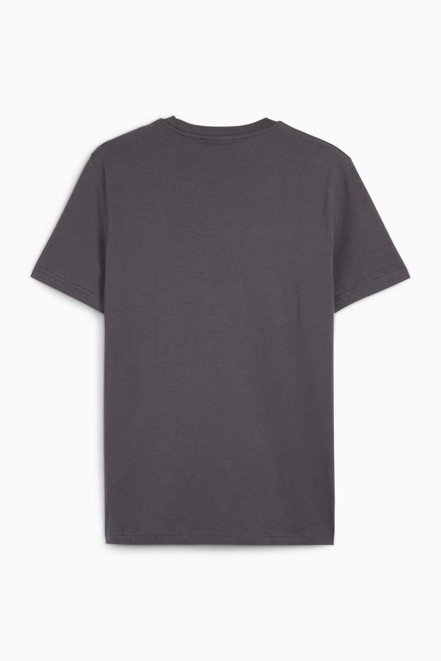 Bărbați - Tricou - regular fit - gri închis