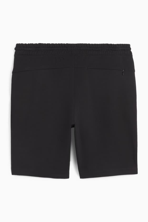 Heren - Sweatshorts - zwart