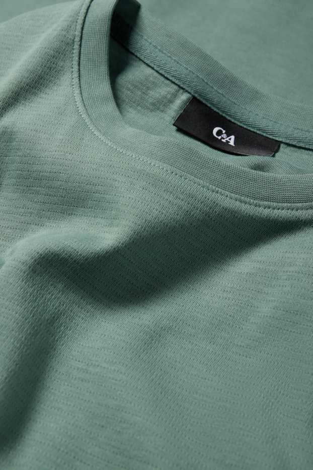 Herren - T-Shirt - Regular Fit - grün