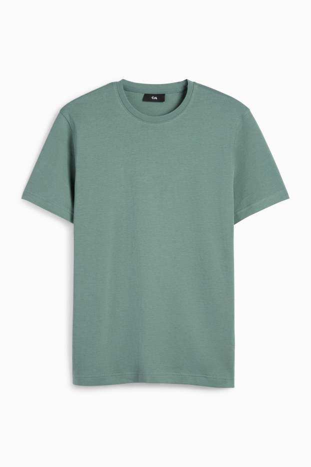 Herren - T-Shirt - Regular Fit - grün