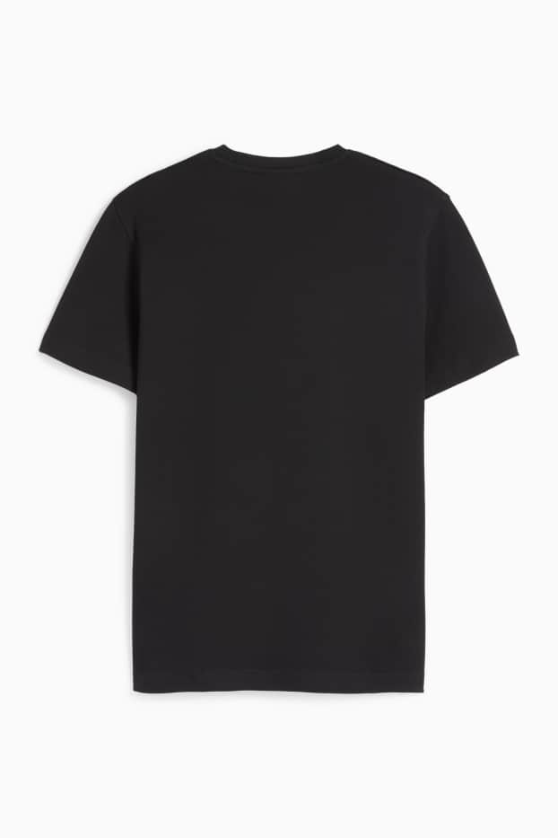 Hombre - Camiseta - regular fit - negro