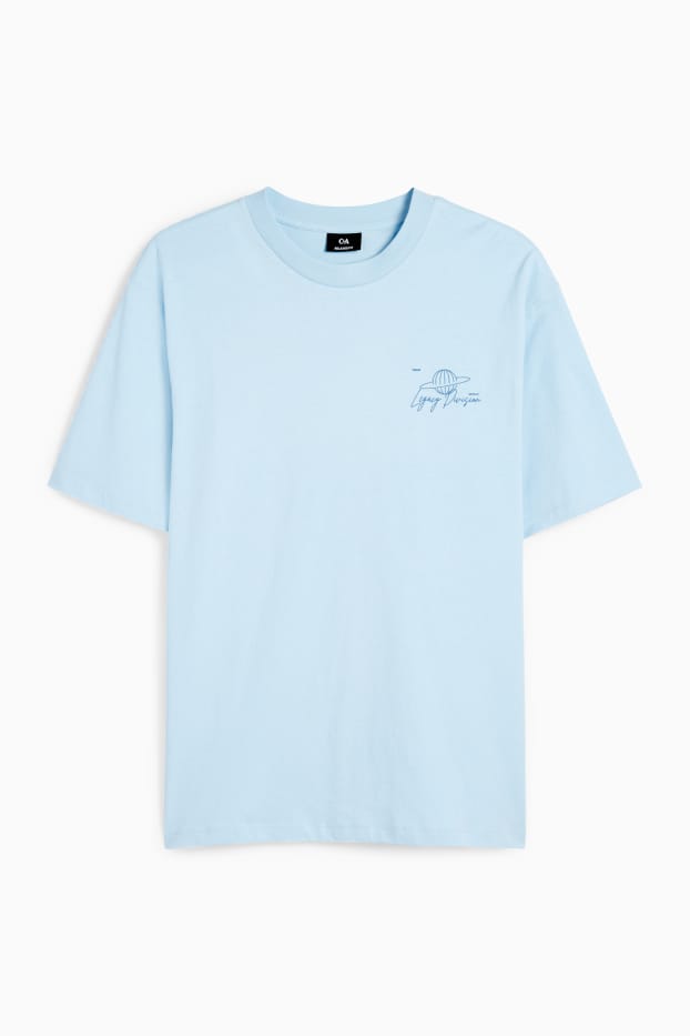 Home - Samarreta de màniga curta - relaxed fit - blau clar