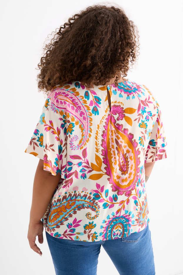 Dámské - Halenka - se vzorem - barevná