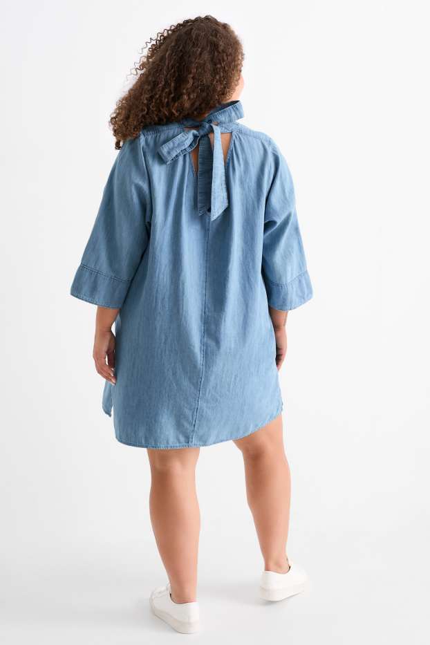 Dona - Vestit-túnica texà - texà blau clar