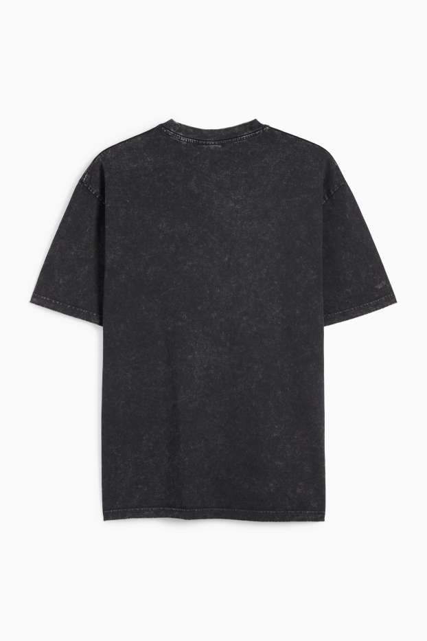 Men - T-shirt - relaxed fit - black