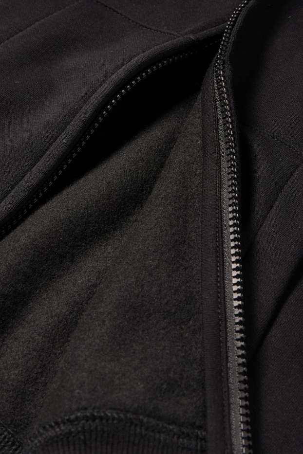 Children Boys - Zip-through hoodie - black