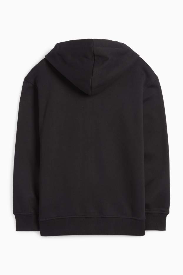 Children Boys - Zip-through hoodie - black