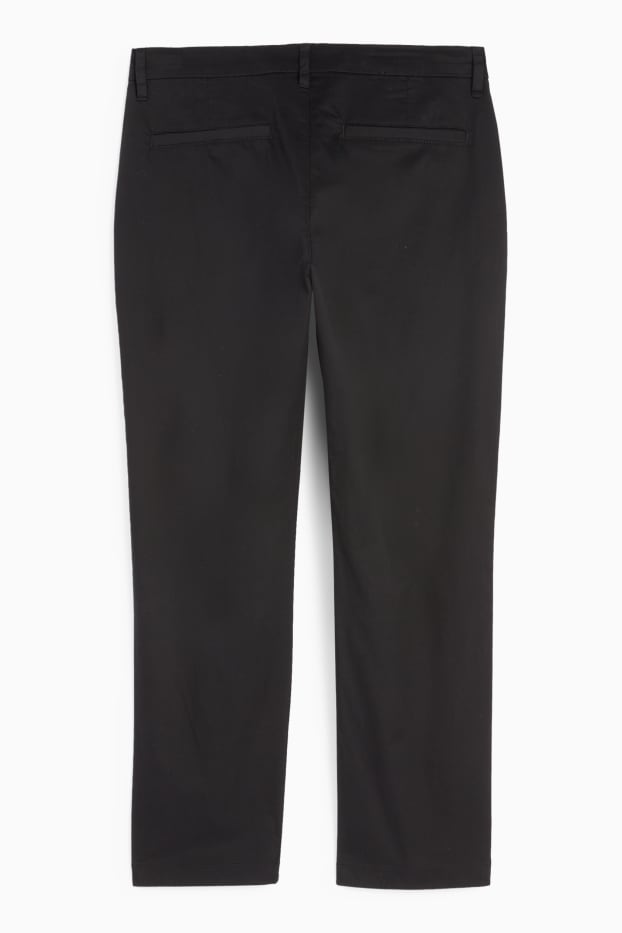 Herren - Chino - Tapered Fit - schwarz