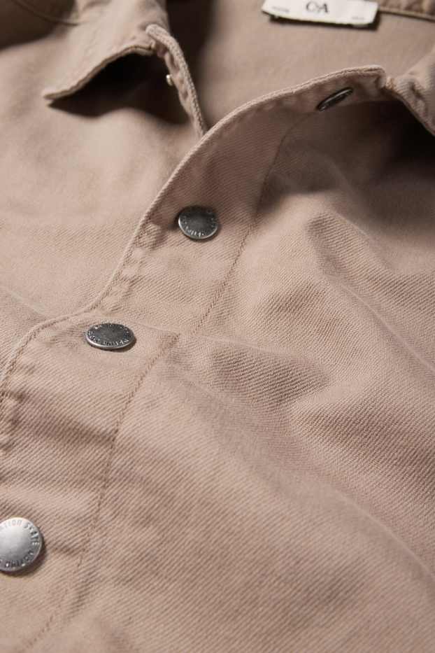 Enfants garçons - Veste-chemise - marron clair
