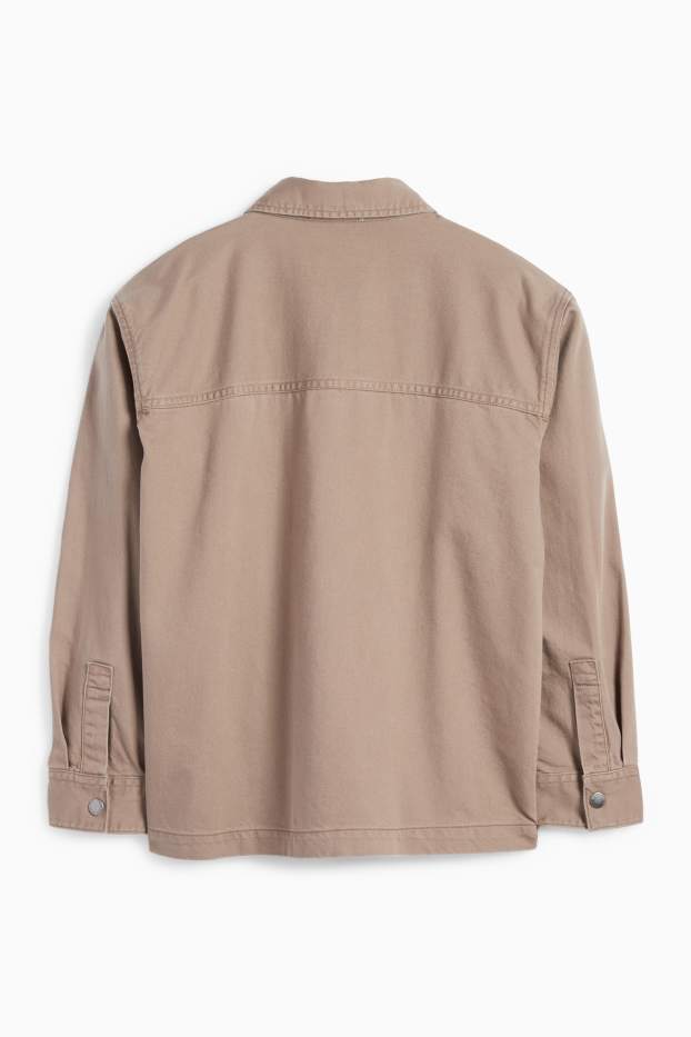 Enfants garçons - Veste-chemise - marron clair