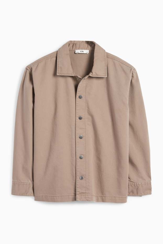 Enfants garçons - Veste-chemise - marron clair