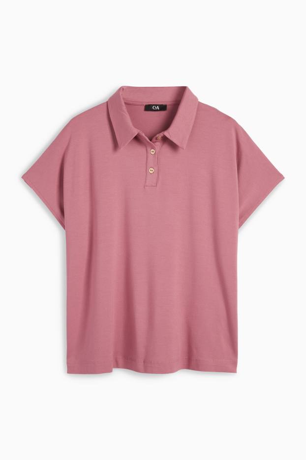 Femei - Tricou polo  - roz