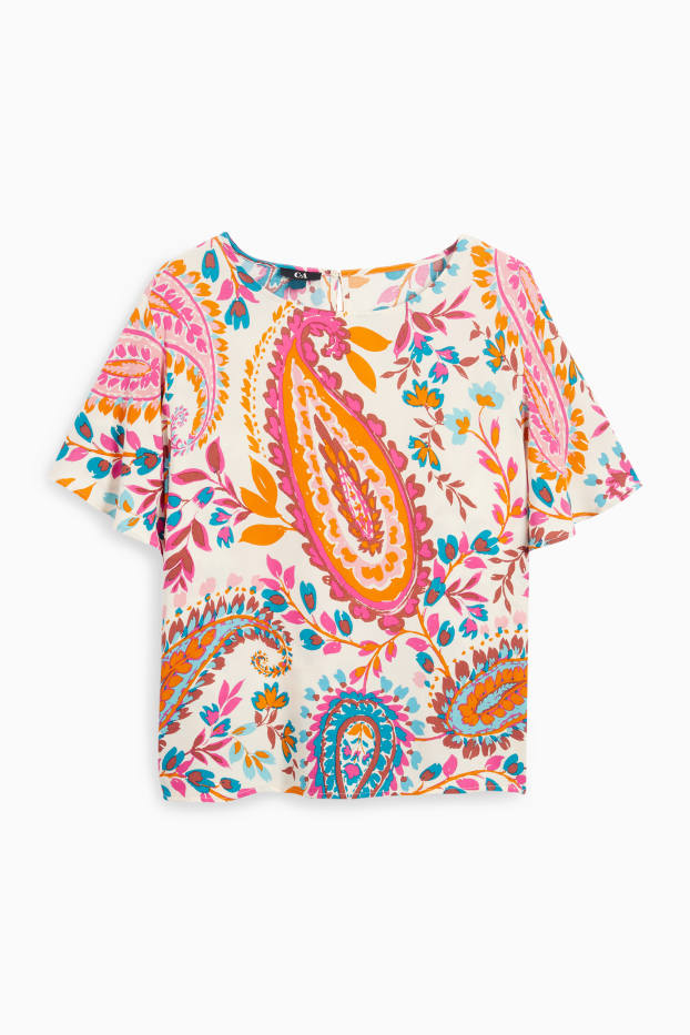 Dámské - Halenka - se vzorem - barevná