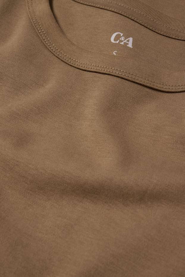 Dona - Vestit estil samarreta - marró