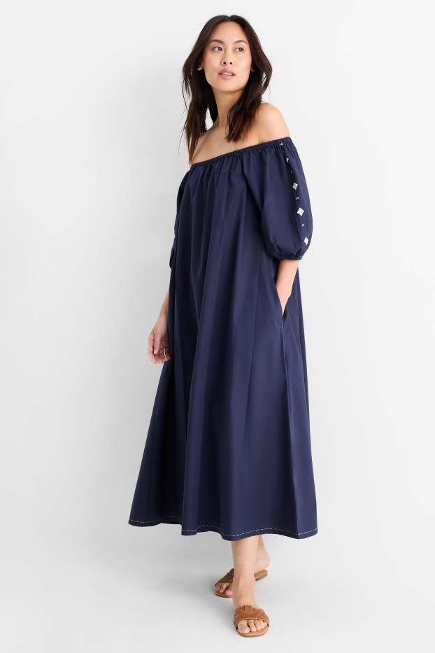 Damen - Rangsutra x C&A - A-Linien Kleid - dunkelblau