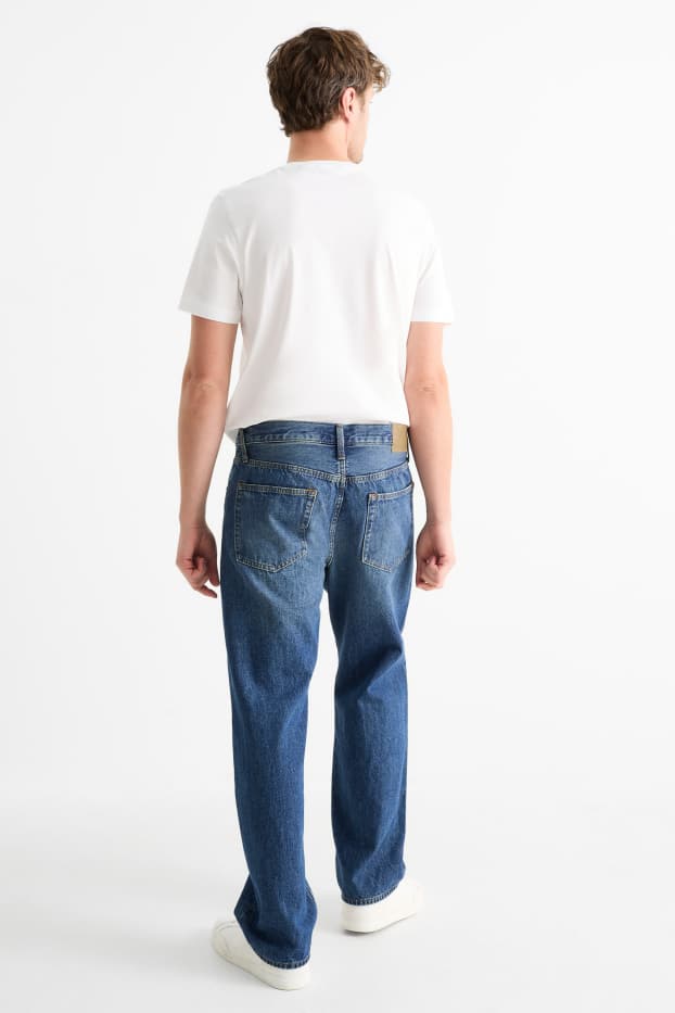 Heren - Relaxed jeans - jeansblauw