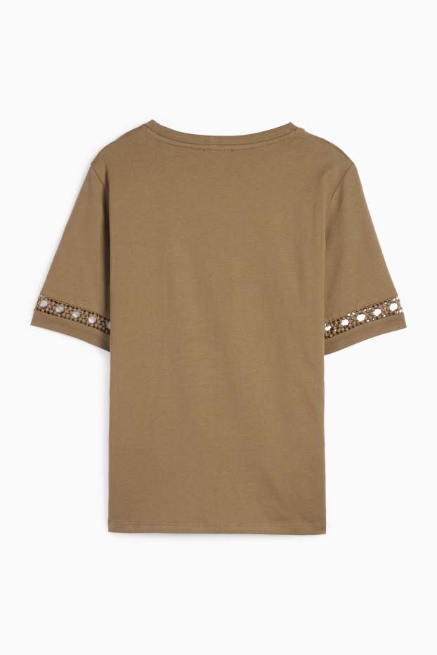 Mujer - Camiseta - marrón