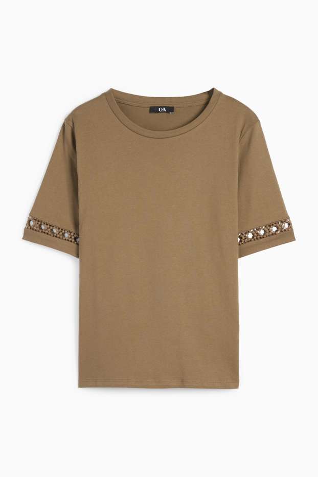 Mujer - Camiseta - marrón