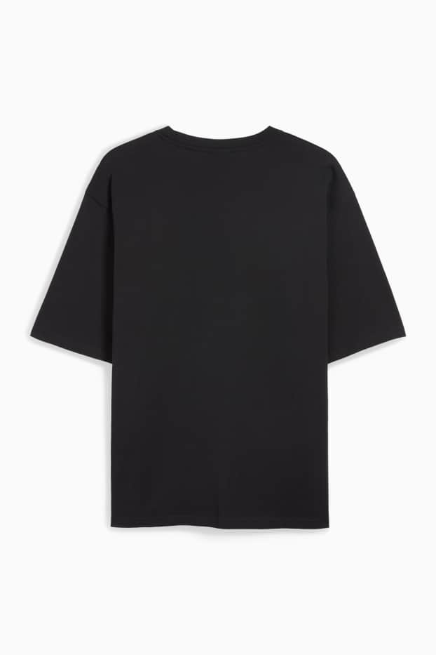 Hombre - Camiseta - extragrande - negro