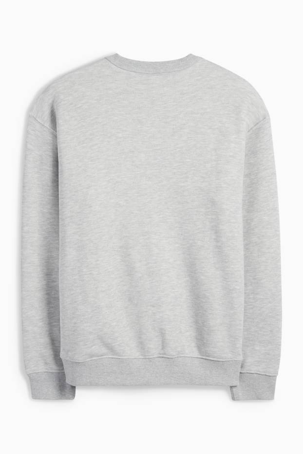 Herren - Sweatshirt - hellgrau-melange