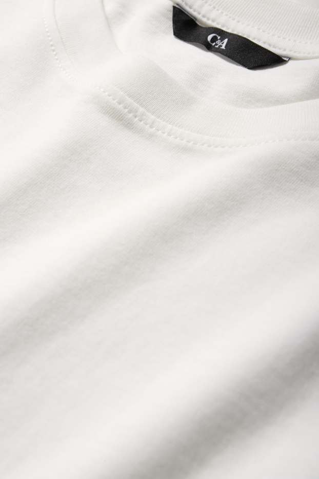 Herren - T-Shirt - Regular Fit - weiß