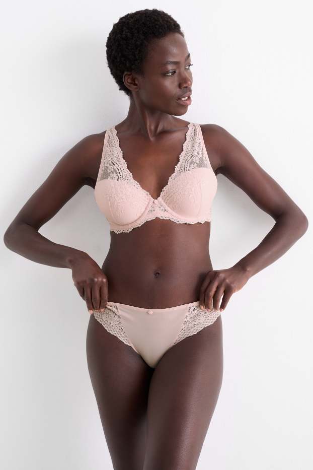 Dames - Slip - roze