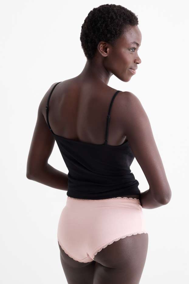 Dames - Set van 4 - hipster - roze