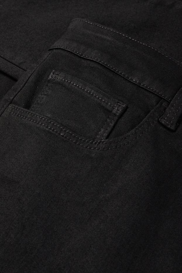 Femmes - Jegging jean - high waist - noir