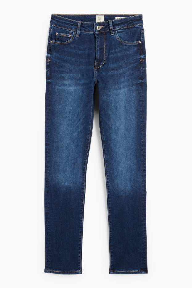 Mujer - Slim jeans - mid waist - shaping jeans - LYCRA® - vaqueros - azul